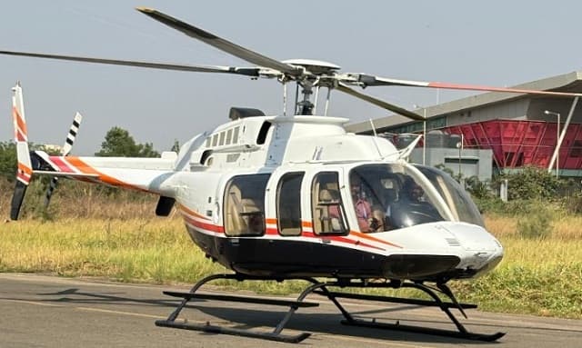 helicopter rent in Mumbai