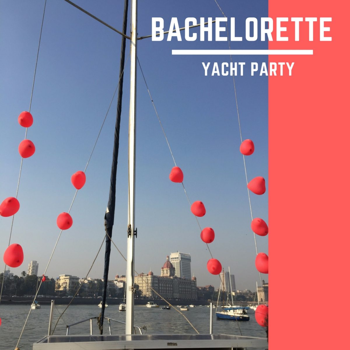 The Bachelorette Bash on a Yacht in India