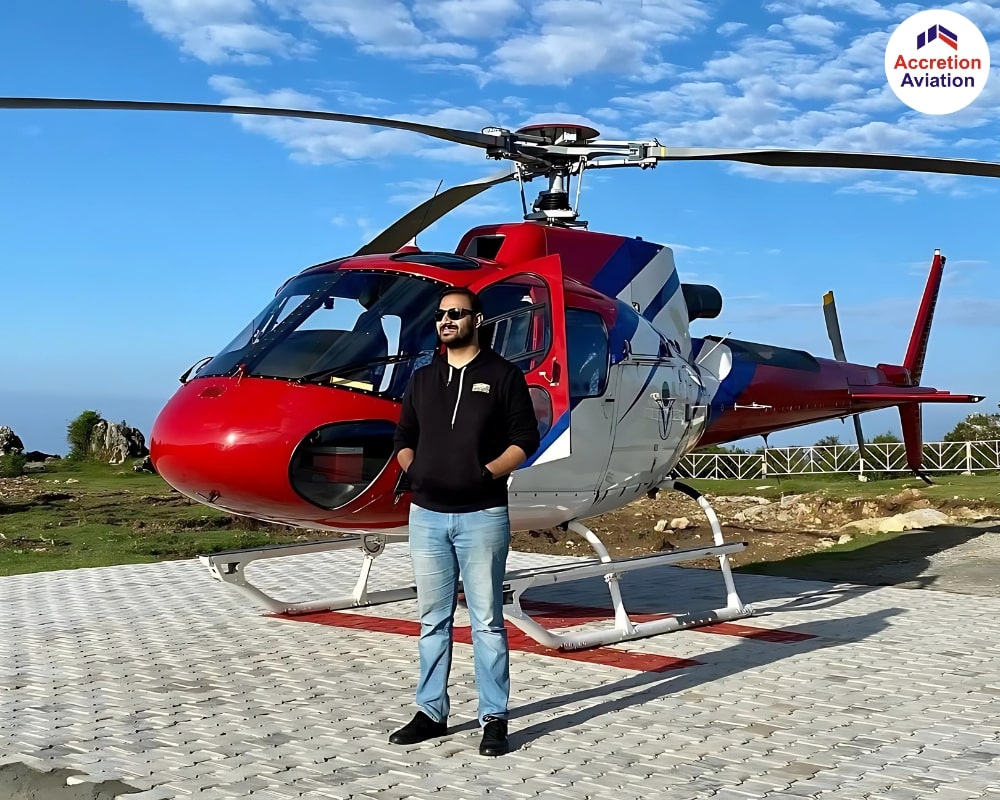 Helicopter Ride in Mussoorie