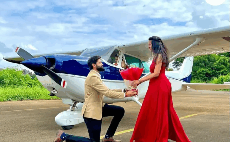 Plane Ride in Mumbai