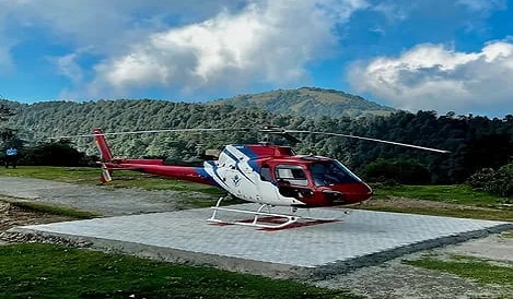 helicopter tour Mussoorie