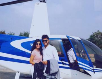 Helicopter ride in mumbai