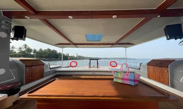 yacht in goa for rent